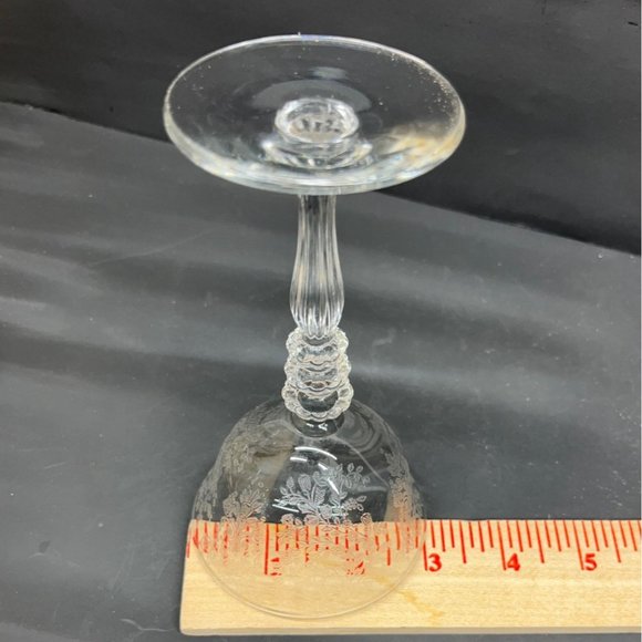 5 Duncan Miller Adoration Liquor Cocktail Crystal Clear Goblets Glasses 5 1/2” - Picture 9 of 10